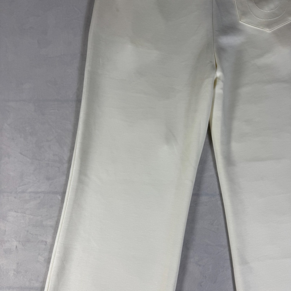 NWT True Religion Mens Sweatpants Off-White Straight Leg Comfy Relaxed Fit Large - Picture 11 of 16